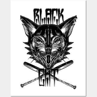 .B L A C K  C A T. Posters and Art